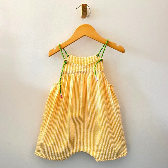 TiA CiBANi Balao Romper Yield Yellow - Picture 1 of 2
